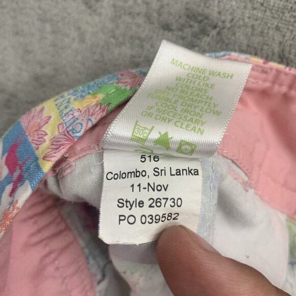 Lilly Pulitzer Shorts Womens Size 2 Pop Up State of Mind Callahan Knit Casual 5” - Picture 7 of 9